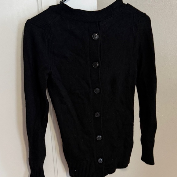 Banana Republic Classic Black Knit Top - Picture 4 of 5